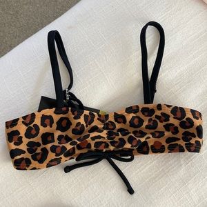 Leopard girls two piece